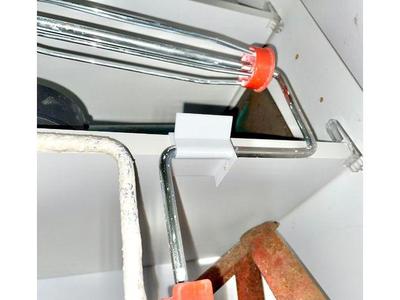 Paint Roller Clip with f3d for easy adjustment