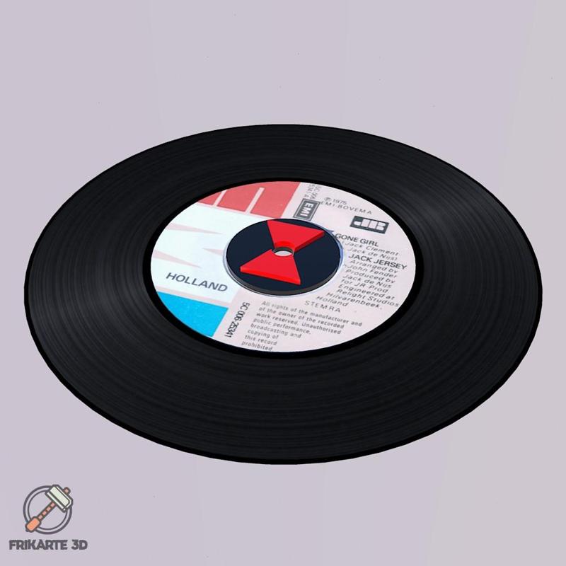 Black Widow 45 Record Adapter