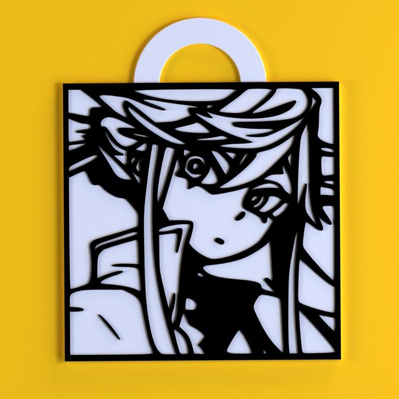 Riyo Reaper anime keychain - Gachiakuta keychains