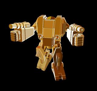 STK-41 Stackpole Mecha Robot (6mm)