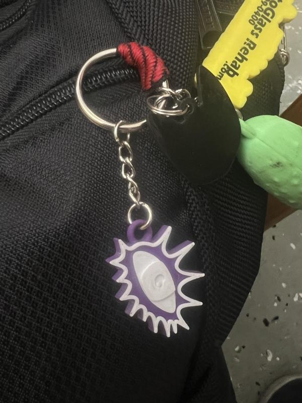 LUX Band Eye Keychain