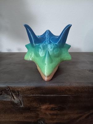 Triceratops bust