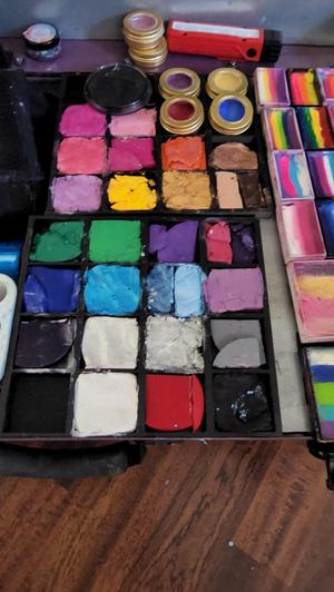 4 x 4 Paint cakes tray