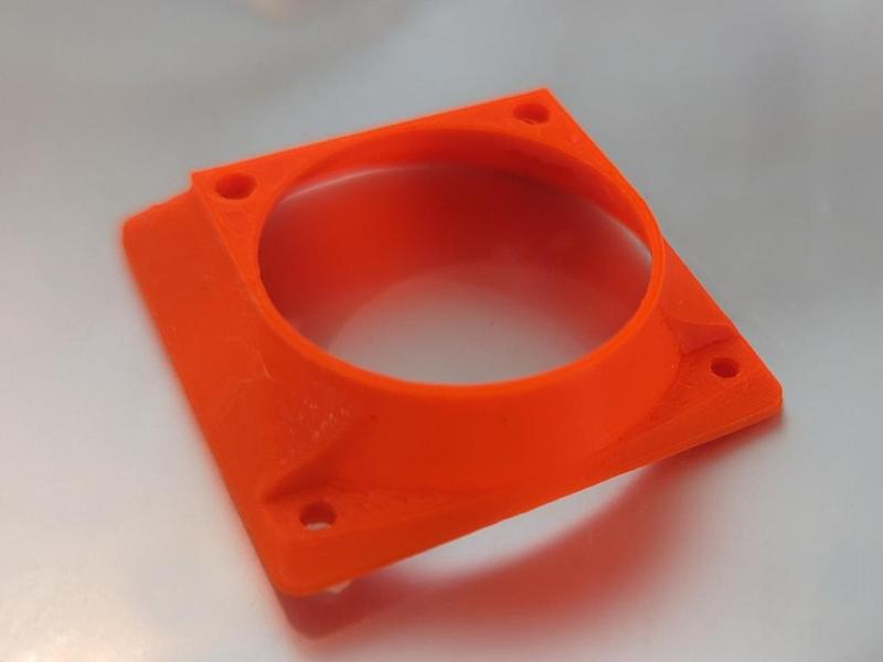 Creality CR 6 SE Hotend Fan Duct Adapter 40mm (reusing existing spacer)