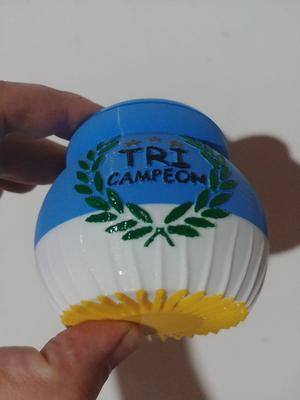 Argentina tricampeon MATE 3D