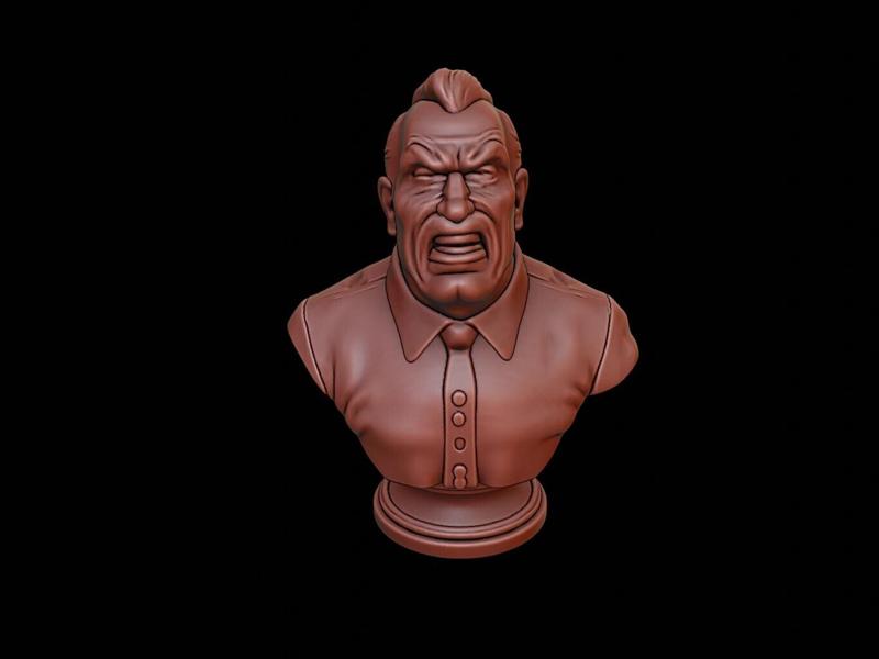Solomon Grundy Bust