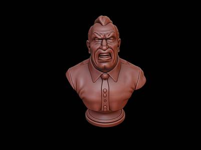 Solomon Grundy Bust