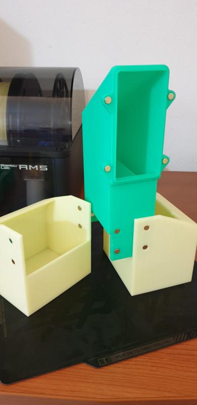 Bambu poop chute material divider(functional)