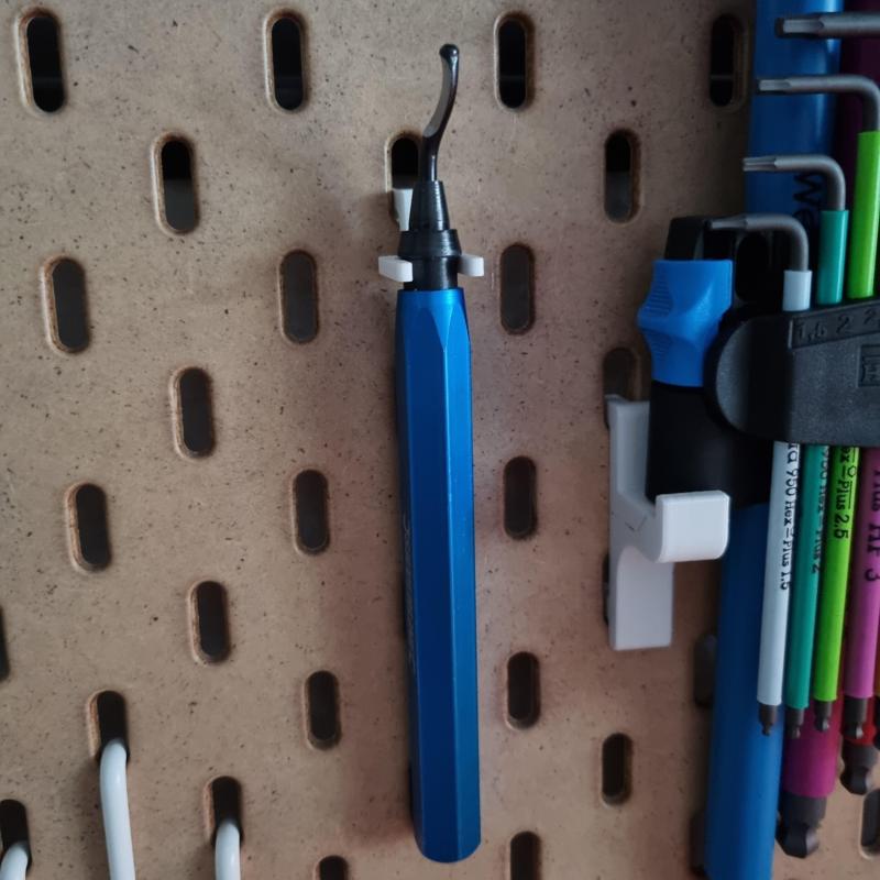 IKEA Skadis deburrer holder