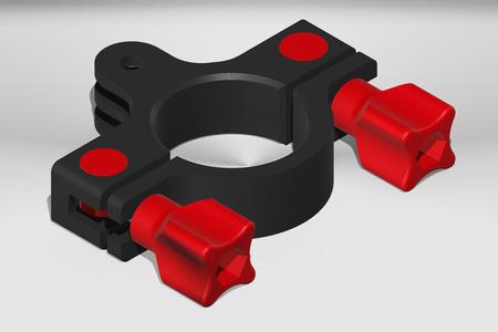 Action cam holder for bike handlebar