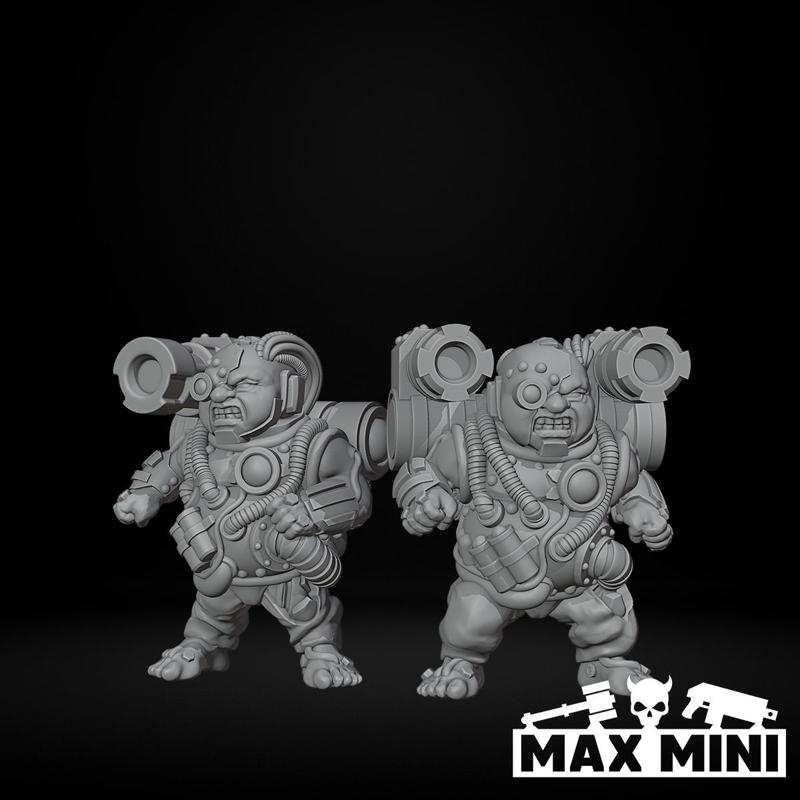 Half Guard Heavy Cyborgs