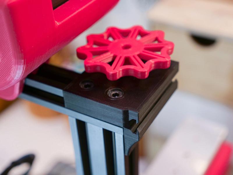 Right Side Z-Stabilizer with Cable Guide for Dual-Z Ender 3