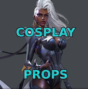 Storm, Ororo Munroe Halle Berry, Default Costume Marvel Rivals Full armor, weapon and props Cosplay Kit , kitbash  Gift holiday free