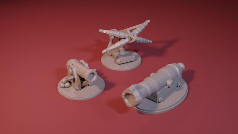 Siege Weapons - Saika Clan