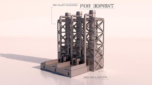 Oil plant facilities