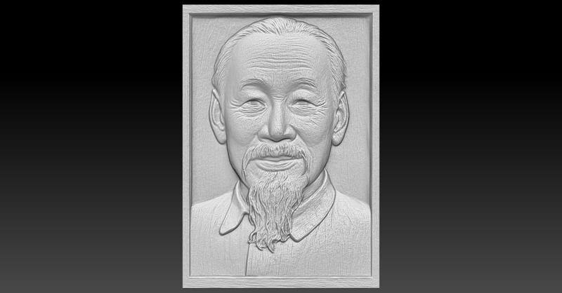HO CHI MINH CNC Relief Model