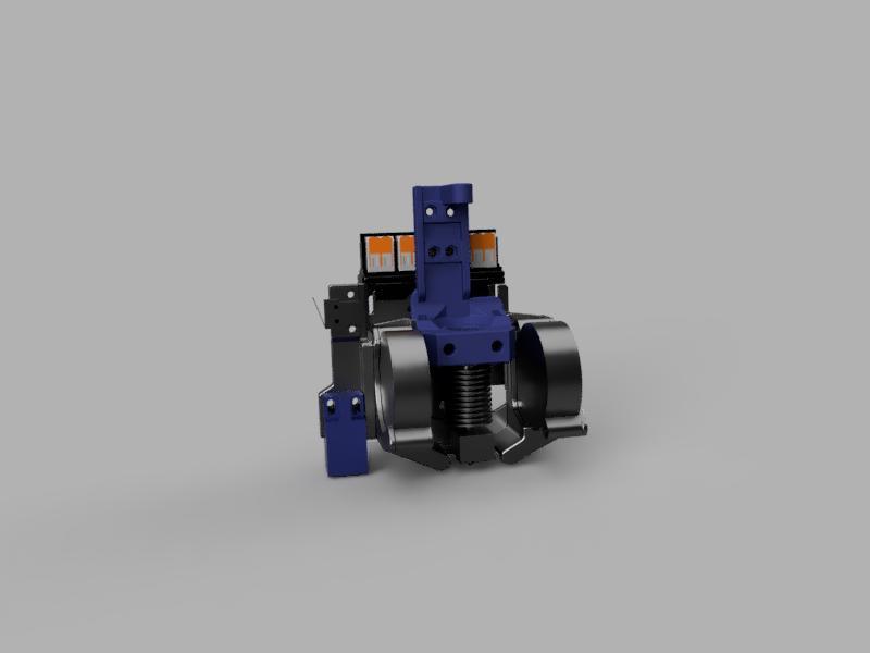 Tronxy-X5SA V6 Hotend with 2 partfan