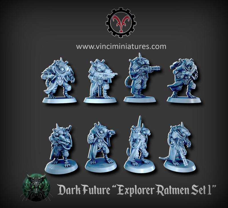 DARK FUTURE EXPLORER RATMEN SET 1