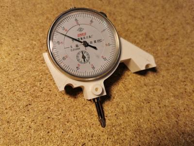Flashforge Finder dial indicator mount