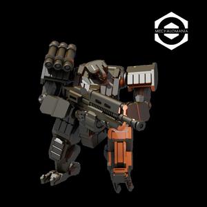 Cossack BCV: Rifle and Missile loadout (mech)