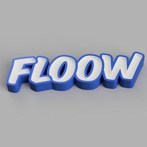 NAMELED FLOOW - LED LAMP WITH NAME