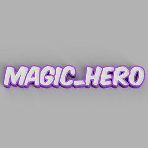 NAMELED MAGIC_HERO - LED LAMP WITH NAME