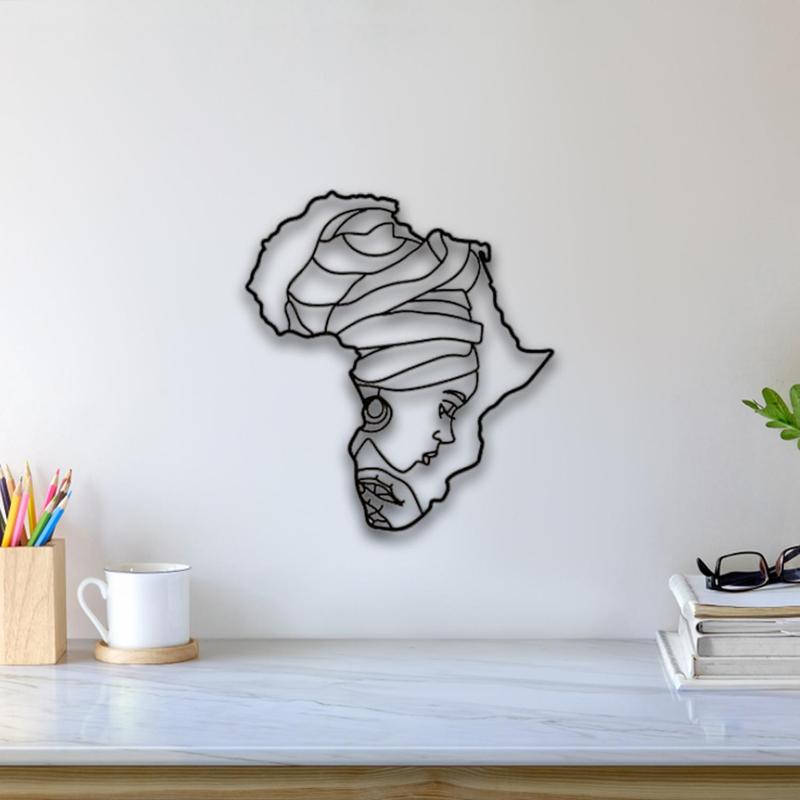 African Woman Wall Art