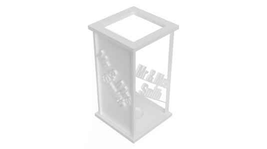 Tabletop Centerpieces - Mr. & Mrs. Series
