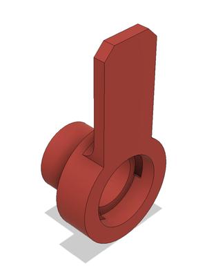 Dyson DC25 Power Cord Hook/Holder/Wrap (v2)
