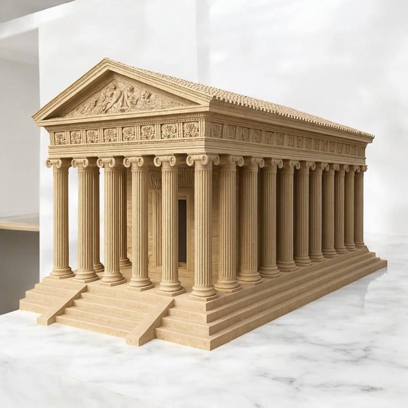 Ancient Greek Parthenon Temple
