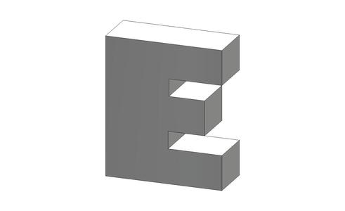 E Letter Gill Sans Font Letter