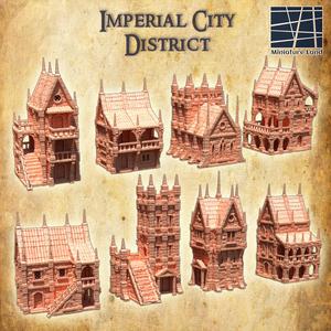 Imperial City District  28 mm Tabletop Terrain