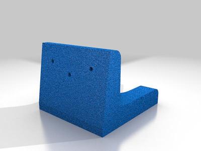 Soporte pared brazo triturador TR