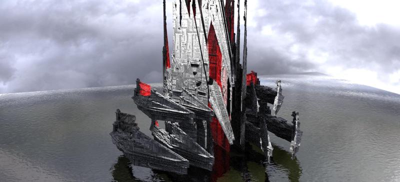 Sci-Fi Drake interceptor Ship 5 Kit bash