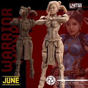 Cyberpunk - Xiu Ying - Black Lotus Triad Warrior Monks
