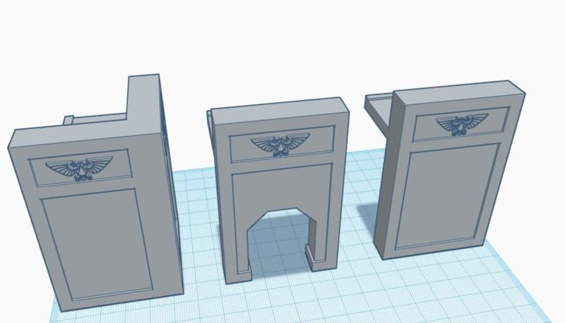 WH40K Modular Fortress Imperial Fortress