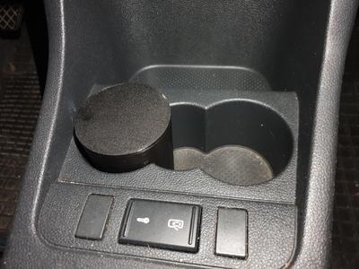 Car cupholder container (parametric scad)
