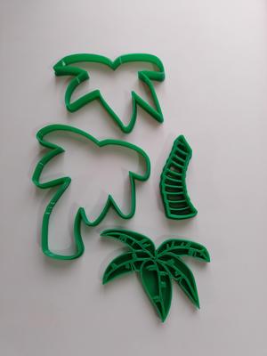 Palm tree in parts