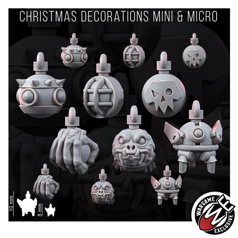 CHRISTMAS DECORATIONS MINI MICRO
