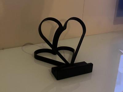Heartshaped Phone and Tablet Stand