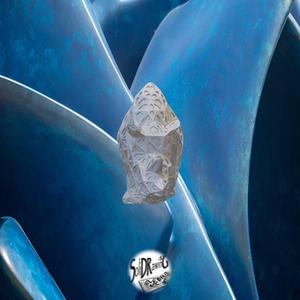 Natural Rhino - Voronoi Style - Single Spider Web - Perfect - Easy - Decor - SoliDRawinGS0612