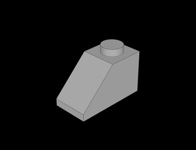 Lego Compatible (3040.dat) Slope Brick 45  2 x  1