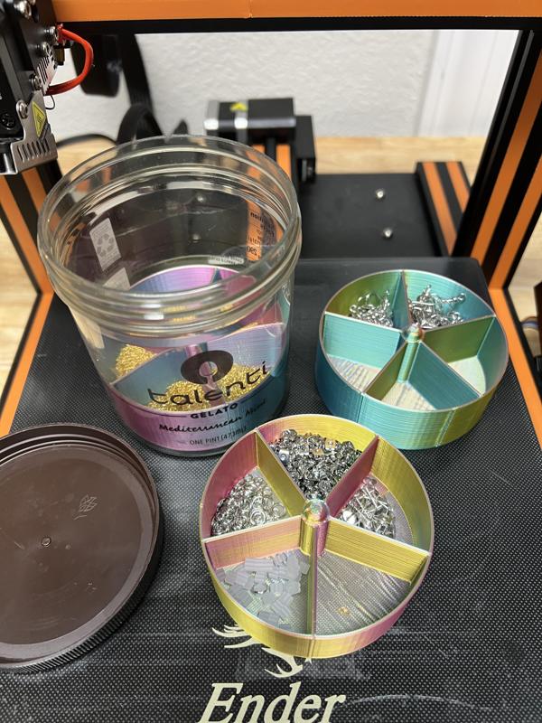 Talenti Small Parts Container