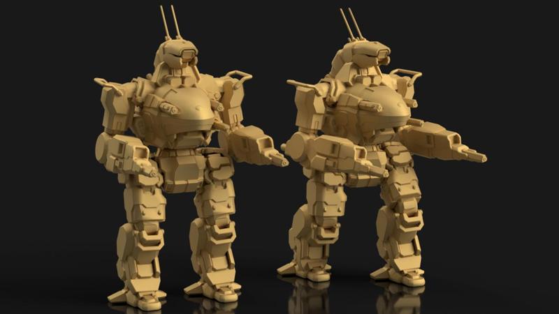 Annihilator ANH-GZ - Gausszilla for Battletech