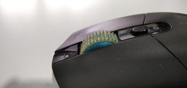 Logitech G305/G304 mouse replacement scroll wheel rubber/skin part
