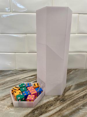Hexagonal Dice Tower - 205mm