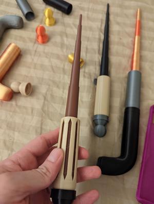 Collapsing Customizable Wand