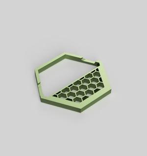 Foldable Honeycomb Phone Stand (Coaster Base)