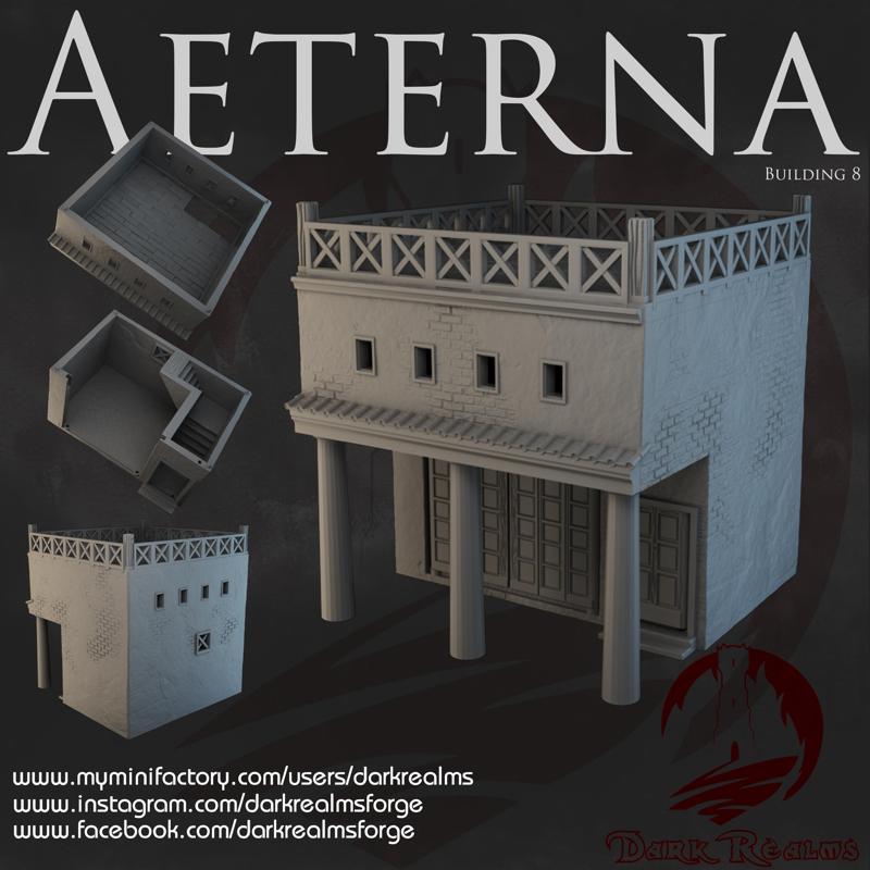 Dark Realms - City of Antiquity - Aeterna Building 8