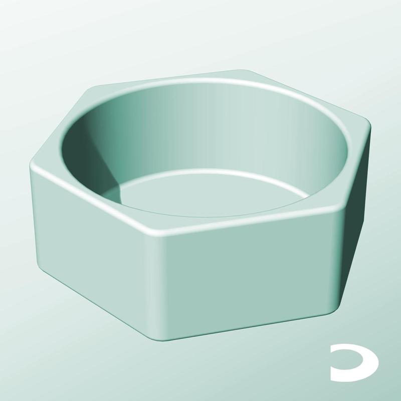 CH162-70 Modular Stacking Container | Printable Objects - Infinite Containers